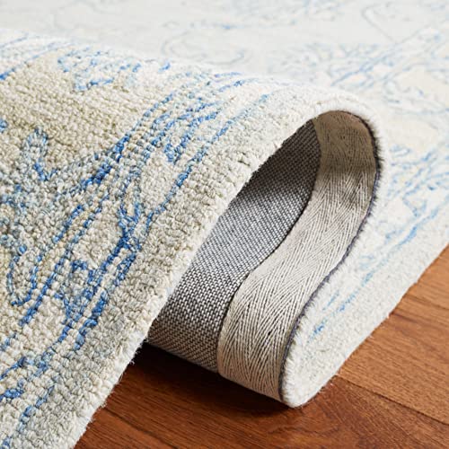 Tapete Safavieh 8x10 Rectangular Azul y Beige miniatura 6