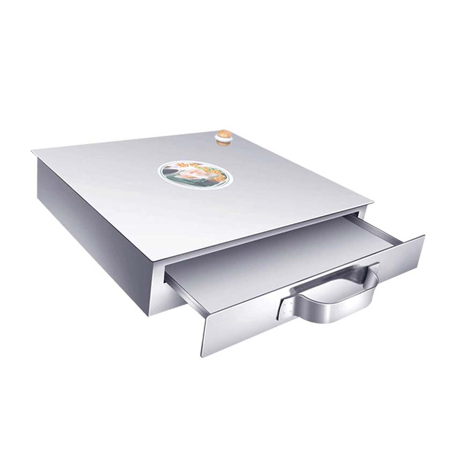 SqSYqz Rice noodle roll machine, chinese rice noodle roll food steamer, steamed vermicelli roll machine, chinese cuisine cookware drawer, commercial kitchen for diy food