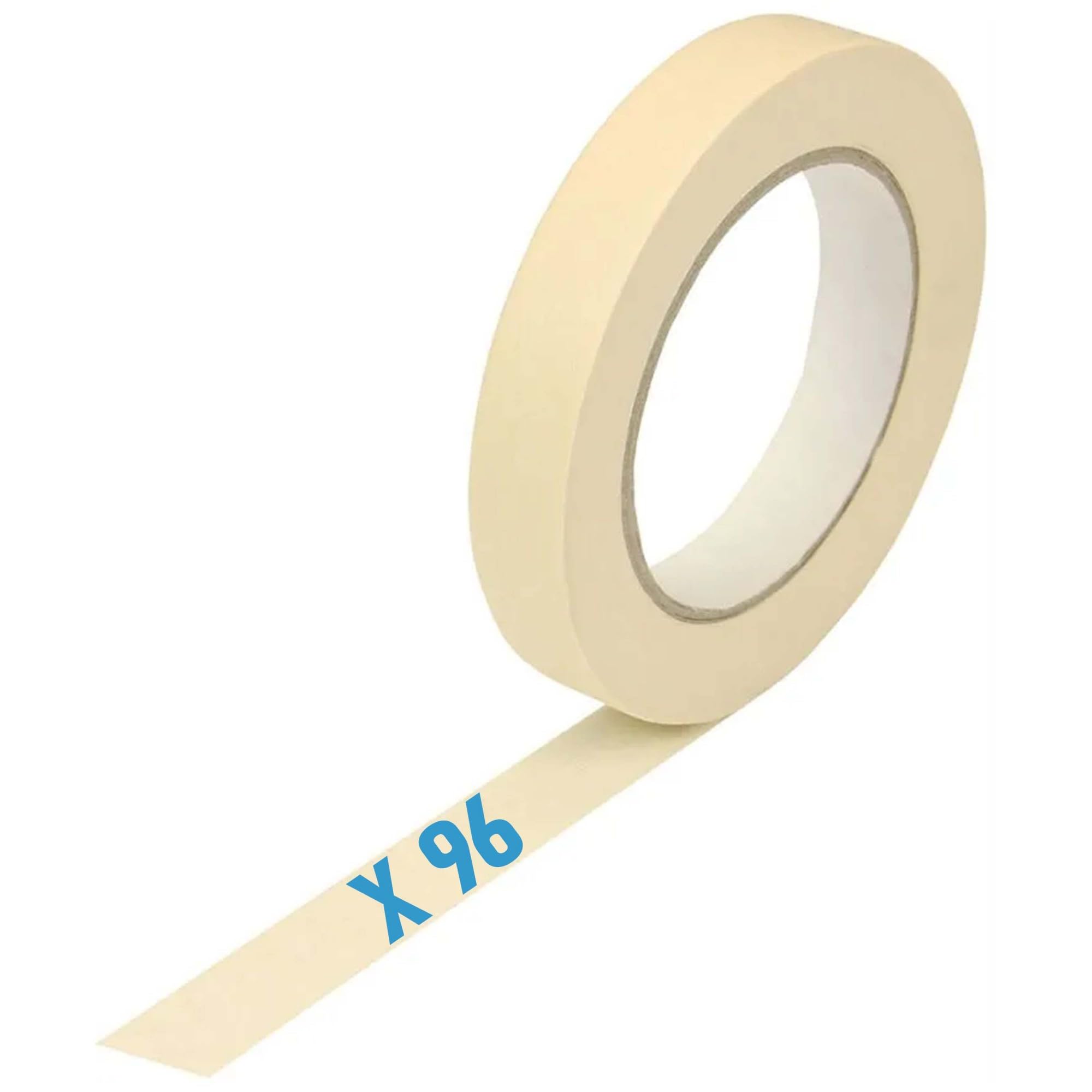 SIMPLETEK - Taśma papierowa X96 | 19 mm x 50 metrów | idealna do precyzyjnego malowania i szczegółów