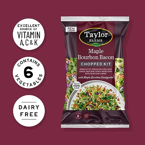 Image of Taylor Farms Maple Bourbon Bacon Chopped Salad Kit 12.8oz