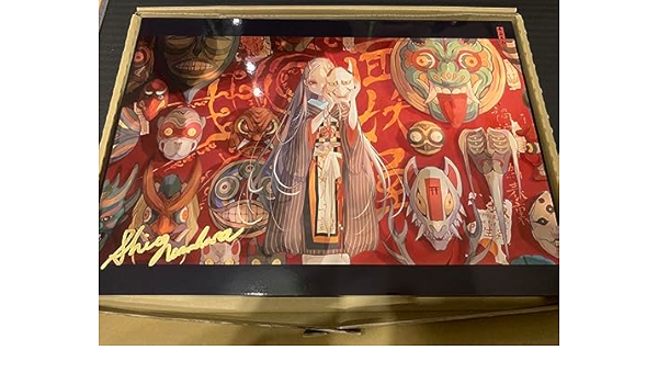 七原しえ『緋花　根の国底の果て』 【直筆サイン入り】ミュージアムパネル【面妖屋】 緋花 根の国底の果て 七原しえ画集 | 七原 しえ |本 | 通販 | Amazon