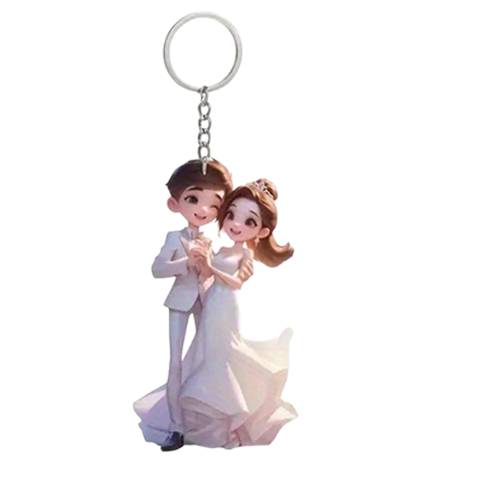 Adorable 2D Flat Cartoon Pattern Backpacks Keychain Acrylic Pendant Car Accessory Rearview Hanging Decorative Ornament Adorable Flat Cartoon Pattern Backpacks Keychain Acrylic Pendant Car Accessory