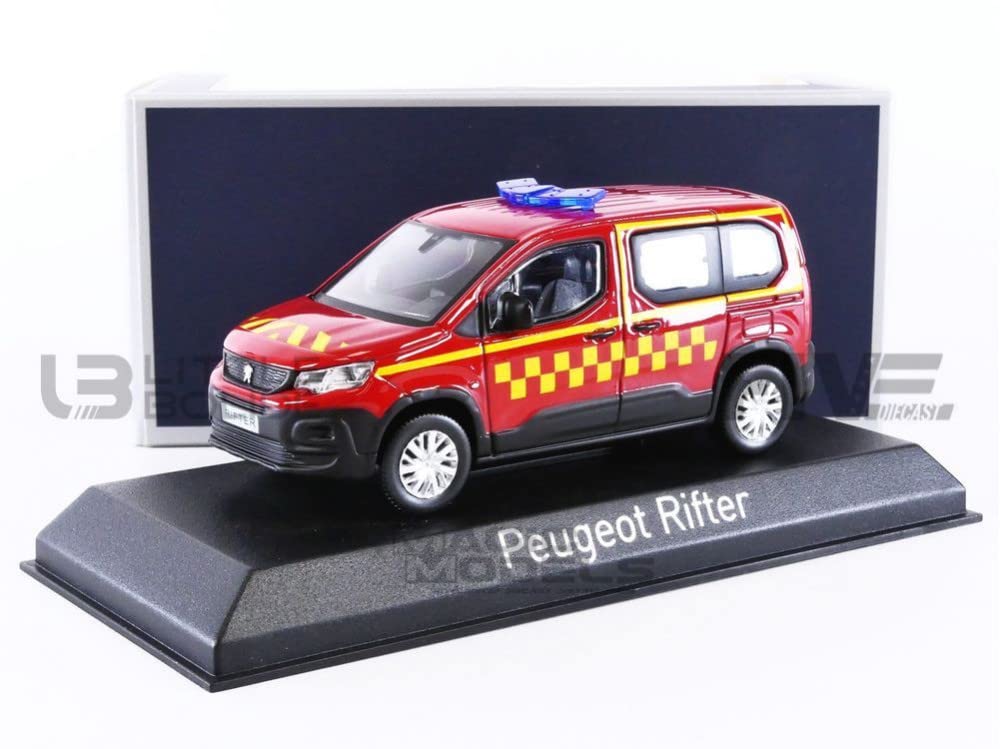 Norev 479071 Miniature Collection Car, Red/Yellow