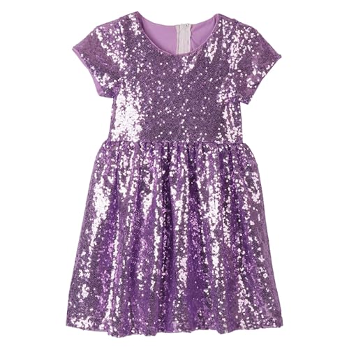 Robe bébé et fille à paillettes pour fête et mariage