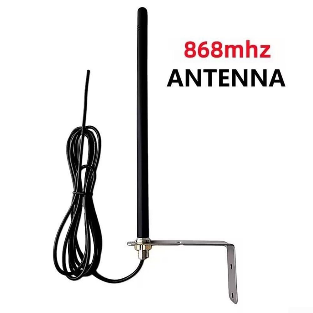 Antenne 868 MHz, Outdoo à gain élevé pour Garador Hormann pour télécommandes Marantec Sommer