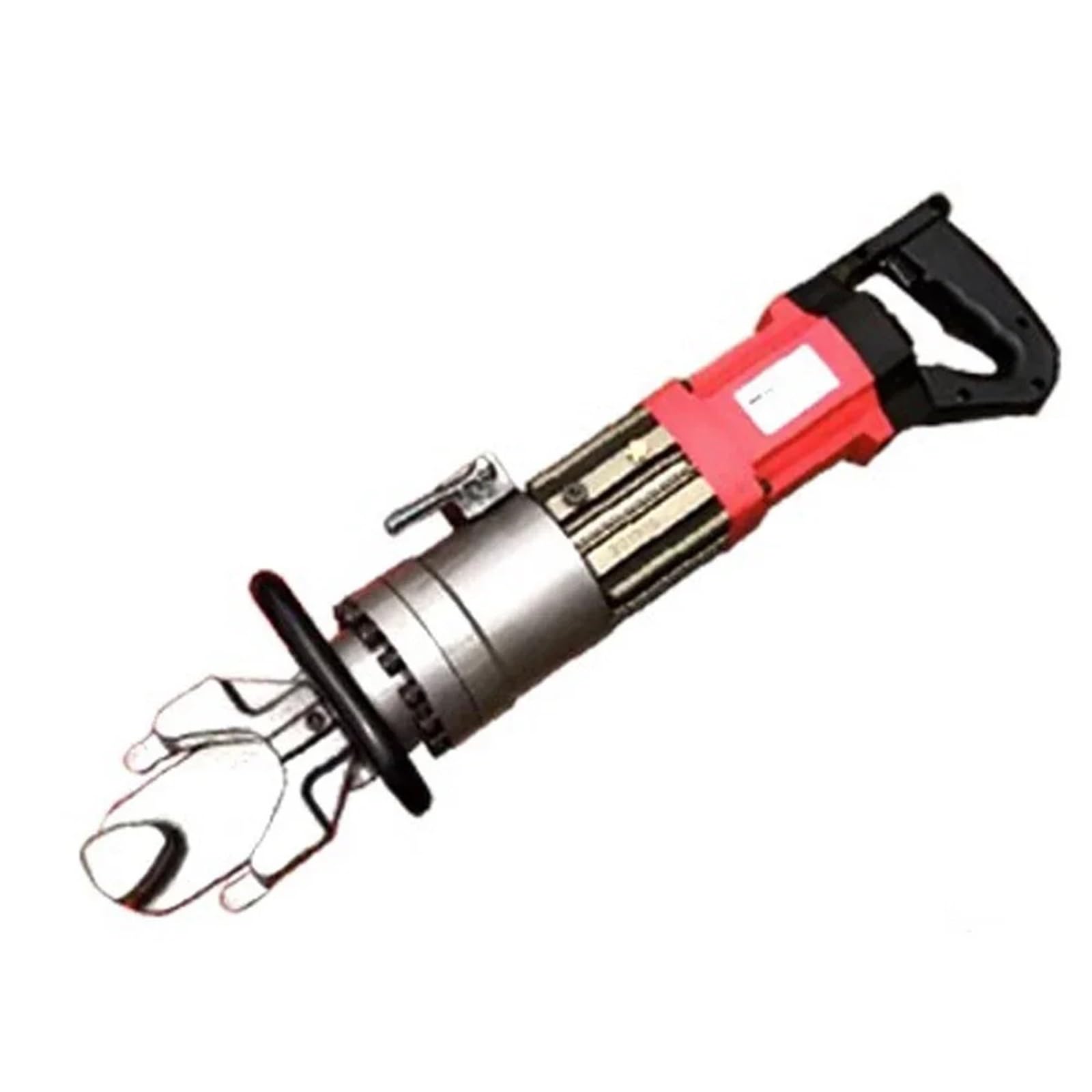 Rebar Bender, HRB-22 Rebar Bender Electric Hydraulic Steel Bar Bending Machine Portable Straightening Tool Handheld Straightener Bend 4-22MM