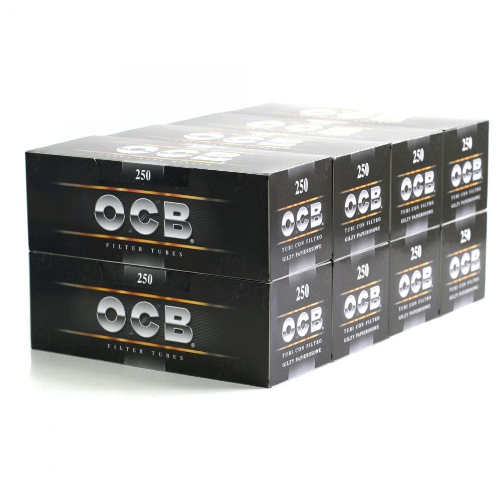 OCB Lot de 8 Boites de 250 Tubes
