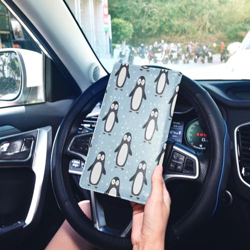 Organizador de carro de cuero miniatura 7