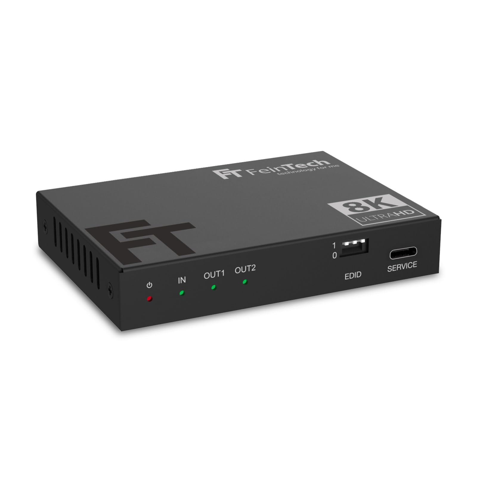FeinTech Splitter HDMI 2.1 4K 120Hz 8K Downscaler SP210 1 in 2 Out