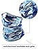 Norme 4 Pieces Summer Face Cover Scarf Neck Gaiter Cooling Sunblock Bandana (Camo Blue, Camo Sky Blue, Camo Green, Camo Orange)