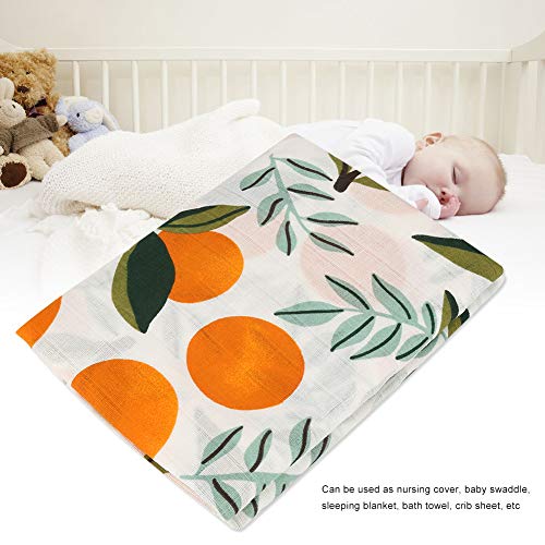 Image of Newborn Swaddle Blanket, Soft Unisex Receiving Blanket, Snug Infant Sleeping Blanket, Multipurpose Blanket for Travel, Changing, Holding, and Newborn Care