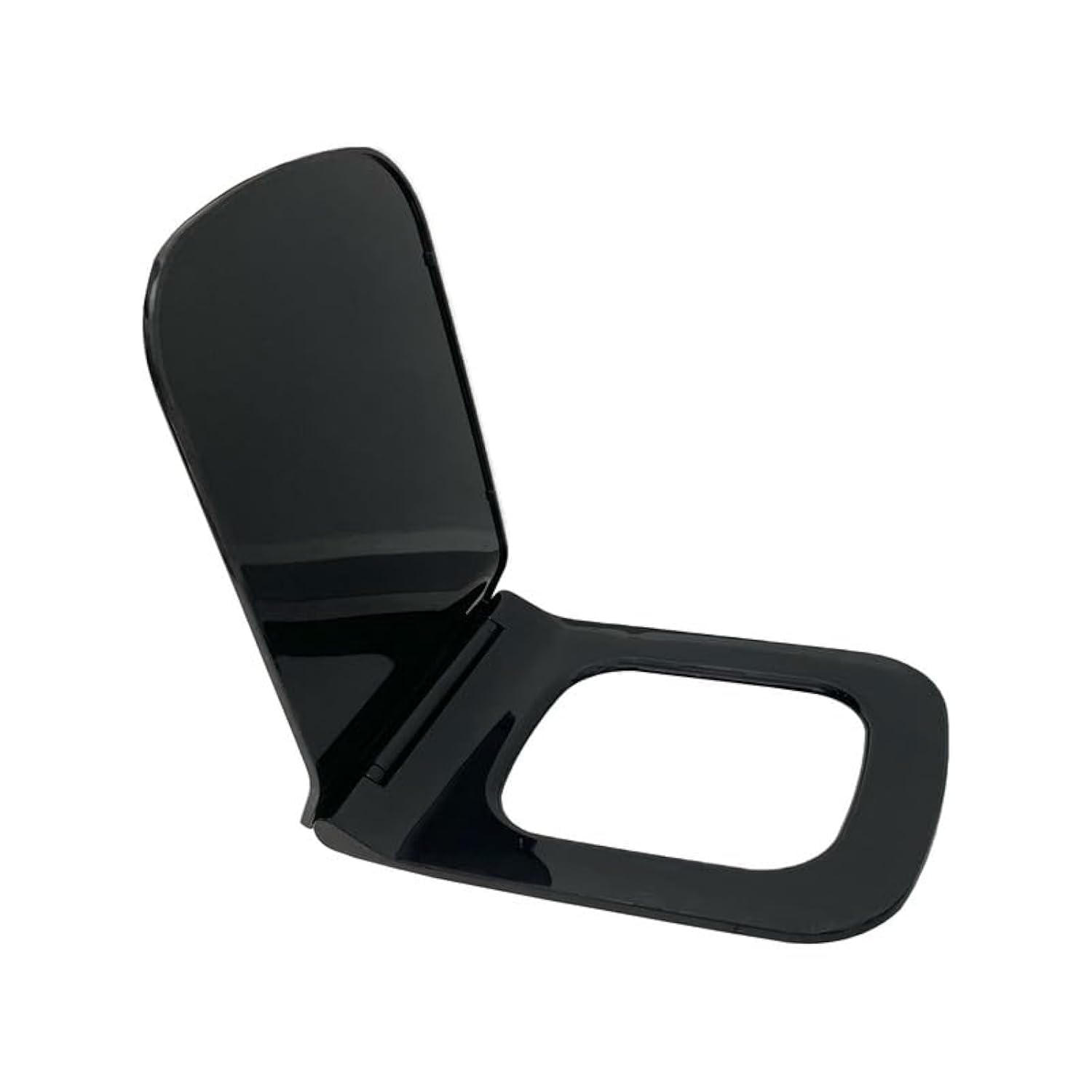 TAXAN Plastic Toilet Seat Cover with Soft Close Mechanism - U-Shape Commode Seat Cover – with Sleek Design & Easy Installation with Installation Kit (45cm x 34cm, Black) (B0CYT94M3D) Amazon Price History, Amazon Price Tracker