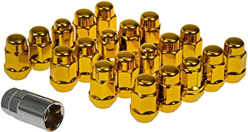 Dorman 711-235K Gold Acorn Nut Lock Set 1/2-20