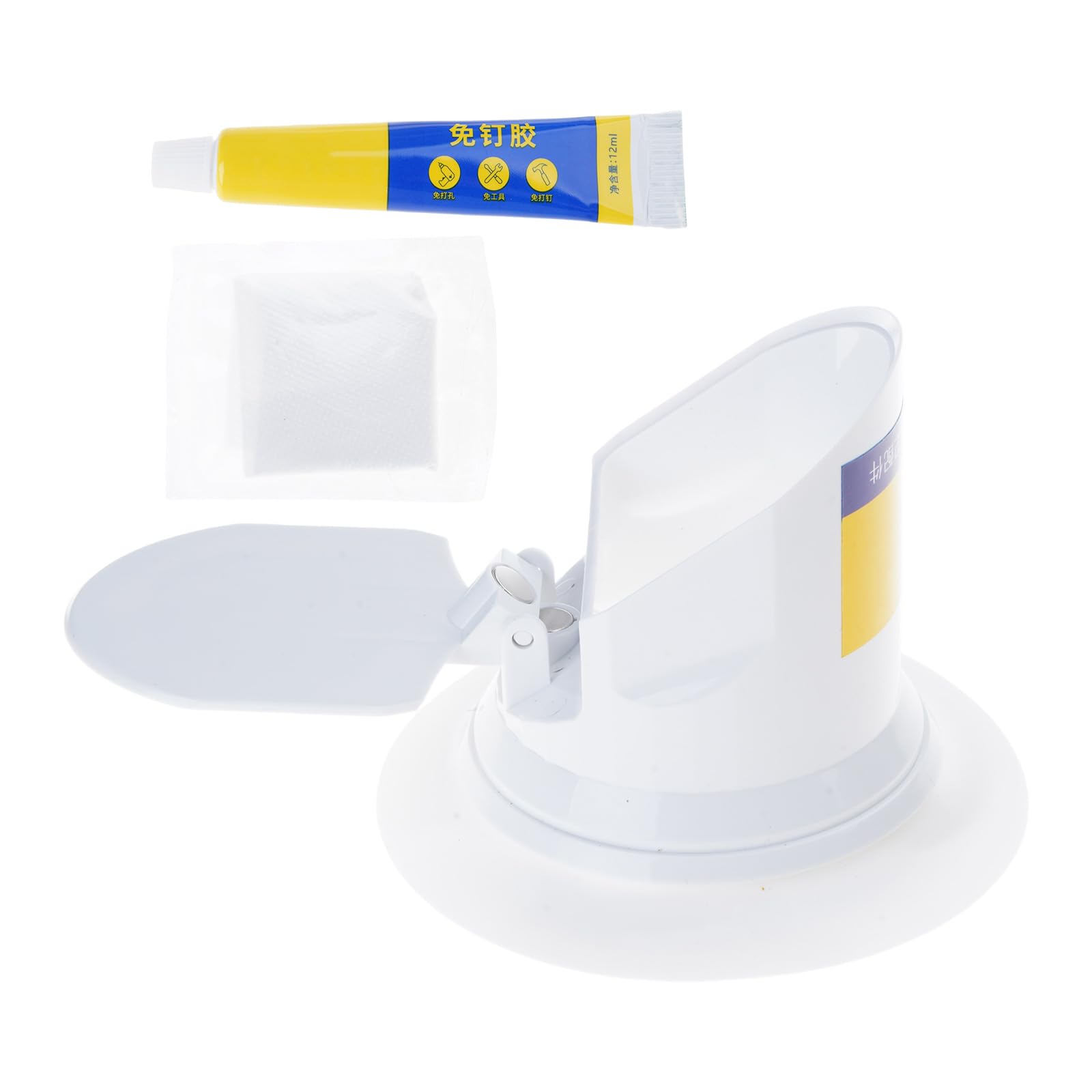 Smell Resistant Squat Toilet Cover with Automatic Seal Toilet Plug for Bathroom Simple Installation Blockers