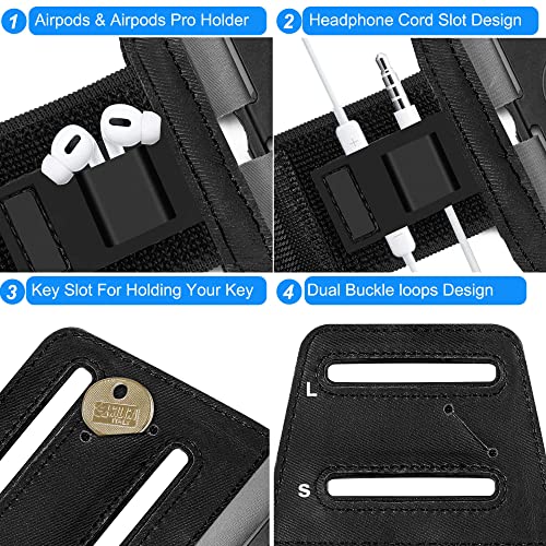 Newppon IARMBAND 8SBLK Cell Phone Running Armband thumb #3