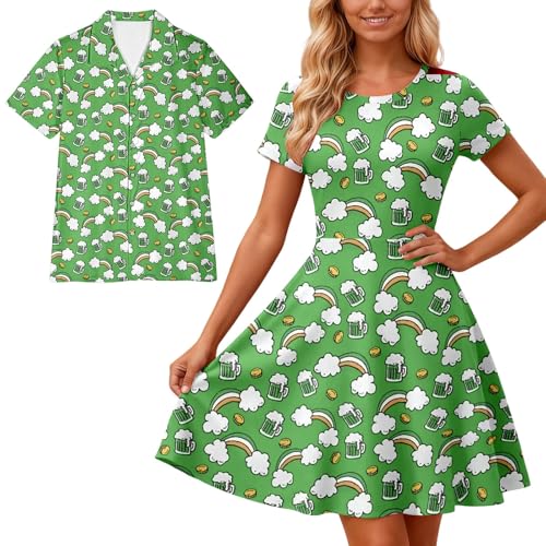 Robe décontractée confortable et fluide à manches courtes - 5