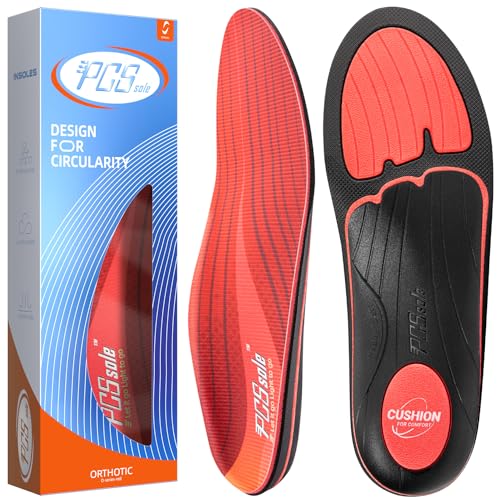 Semelles pour fasciite plantaire à absorption de choc et correction active des pieds plats