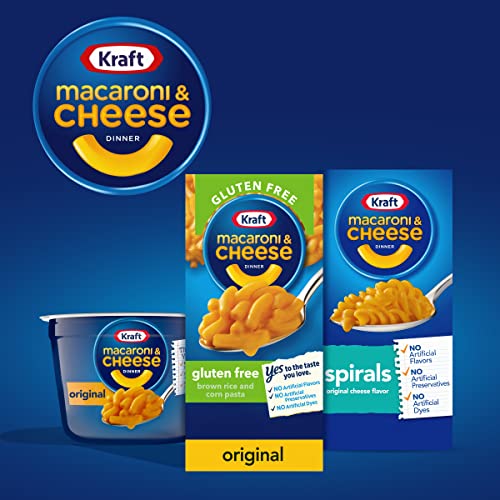 Kraft Gluten Free Original Macaroni & Cheese Dinner (6 Oz Box) #TOP6