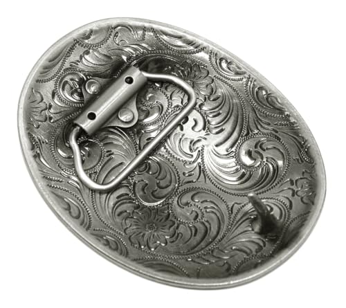 Image of Moranse Cross Cowboy Kneeling Prayer Horse Zinc Alloy Belt Buckles