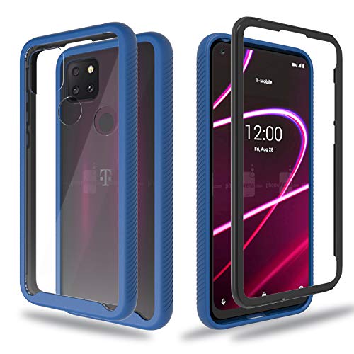 Ayoo:T-Mobile Revvl 5G Case,TCL Revvl 5G Case,T-Mobile Revvl 5G Phone Case,TCL Revvl 5G Phone Case,Shock Absorption Soft TPU+Hard PC Bumper Protective Full Body Case for TCL Revvl 5G-XK Metal Slate