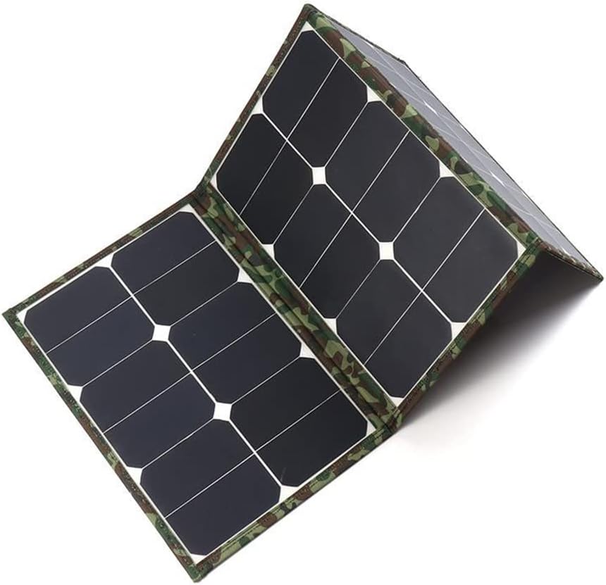 Portable Foldable Solar Panel Kit 90W Monocrystalline High Efficiency Module Pv Power Charger For Rv Battery Boat Caravan And Other Off Grid Applications