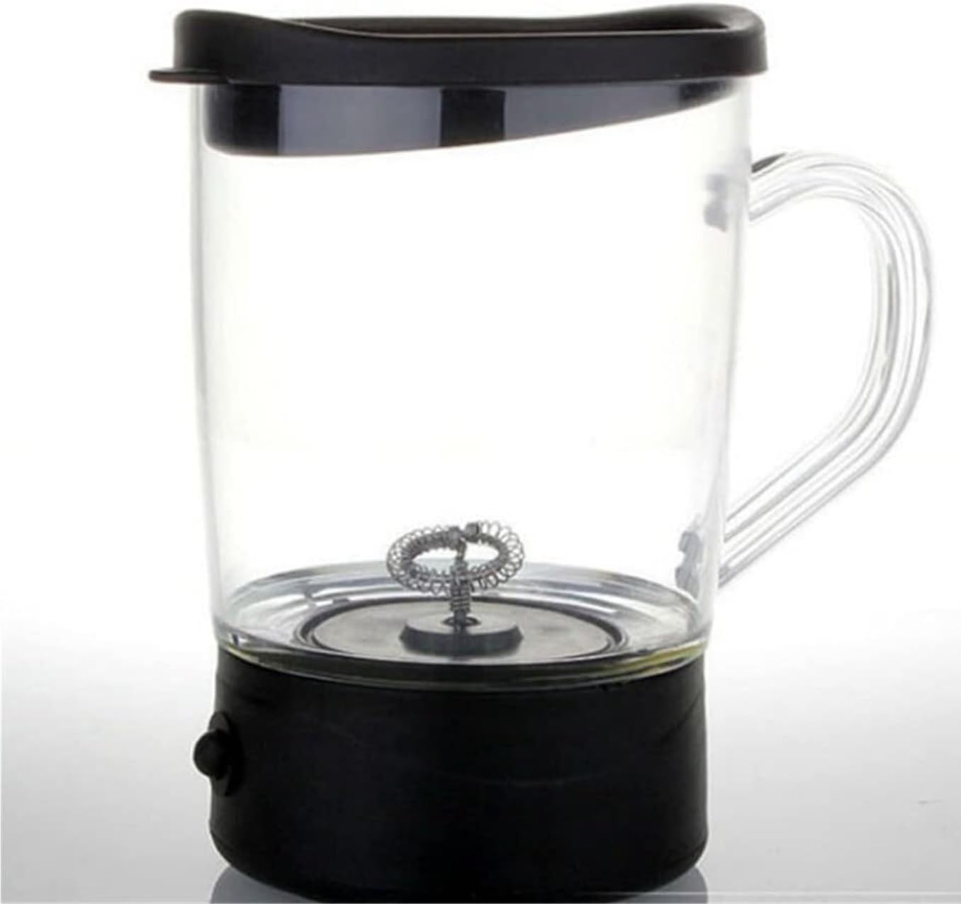 Espumador de Leche, Espumador De Leche Portátil Batidora De Leche De Mano Batidora De Leche Espumadora De Leche Eléctrica Bubbler Leche para Capuchino
