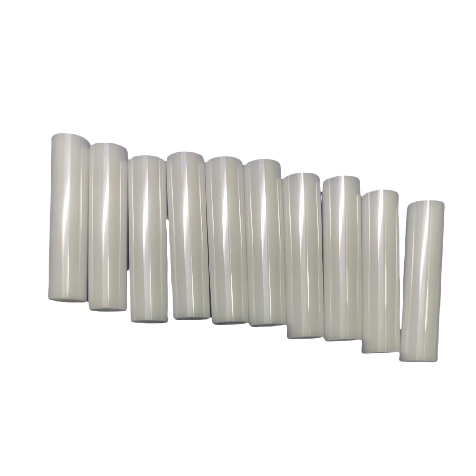 Manga de cerámica de alúmina Manguito de cerámica zirconio ligero, longitud 20 mm, 36, 42, tubos redondos huecos, 10 unidades(9.6x5x36mm)
