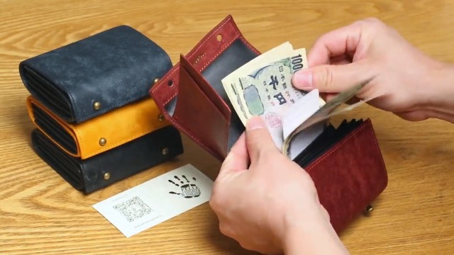 Amazon | [prosperous] 二つ折り財布 メンズ 2つ折り イタリア レザー