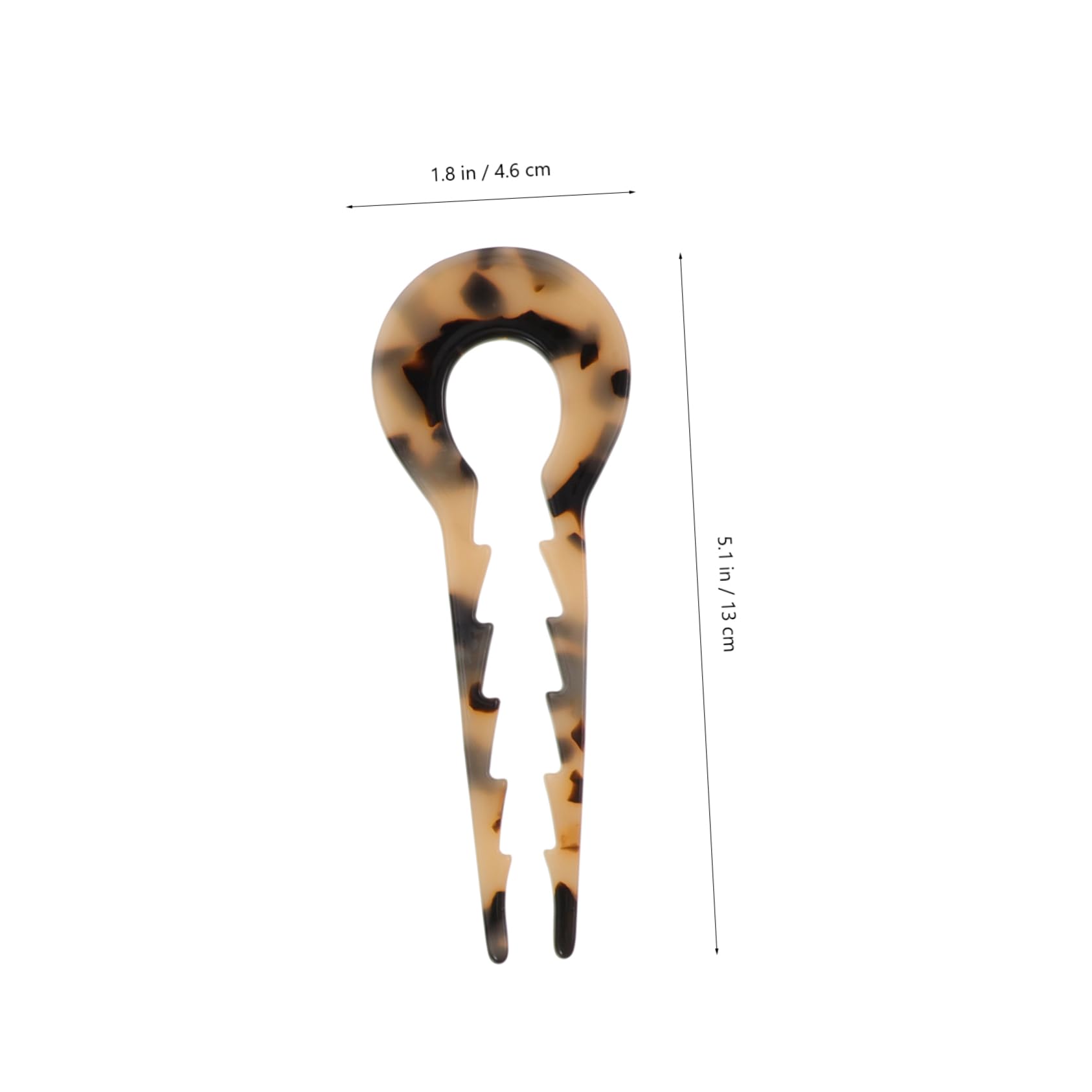 Beavorty 12piezas Horquillas u Acetato Para Coletas Sujetadores De Moño y Accesorios De Pelo Estilo Elegante Carey