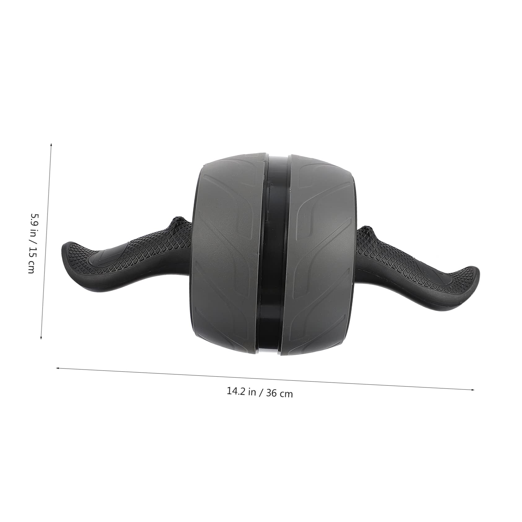TOYANDONA Abdominal Automática Entrenamiento Casa Rodillo de Ejercicio Tonificar Abdominales y Brazos Equipamiento Fitness Hombres y Mujeres