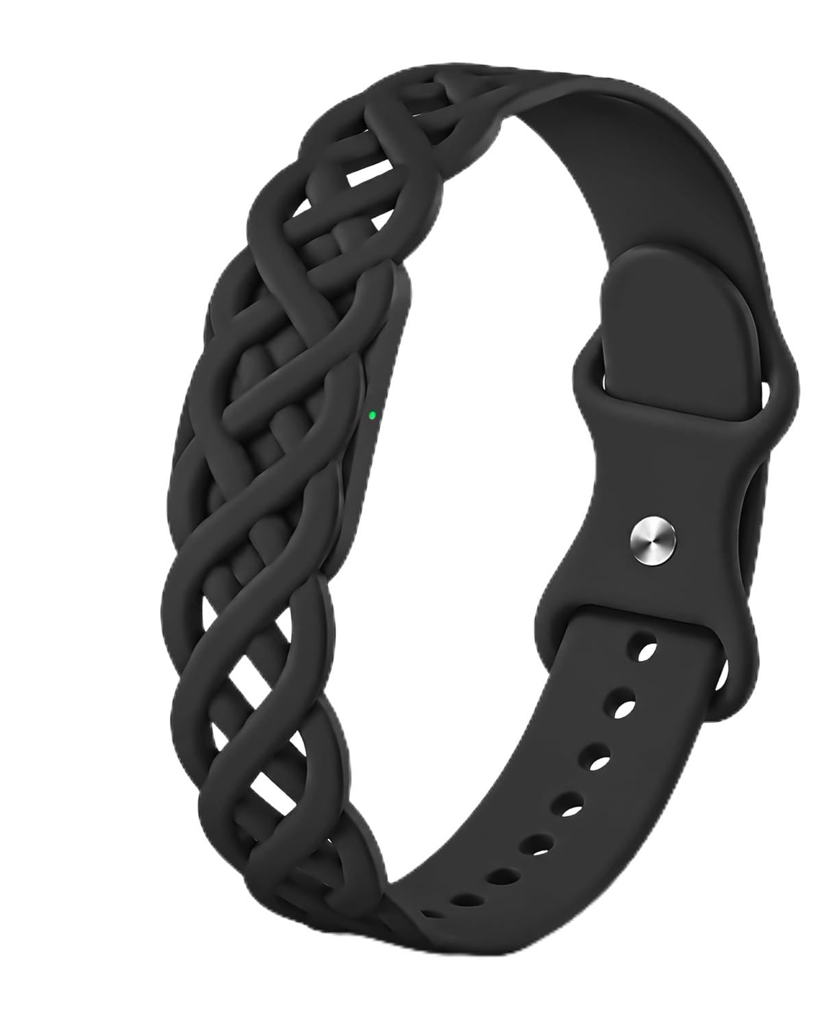 Silicone Replacement Strap Compatible with Google Fitbit Air Band | Sweat and Water Resis…
