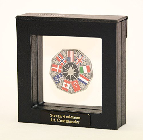 coin display case single - 1 Single Challenge Coin Display Case Box Holder Shadowbox