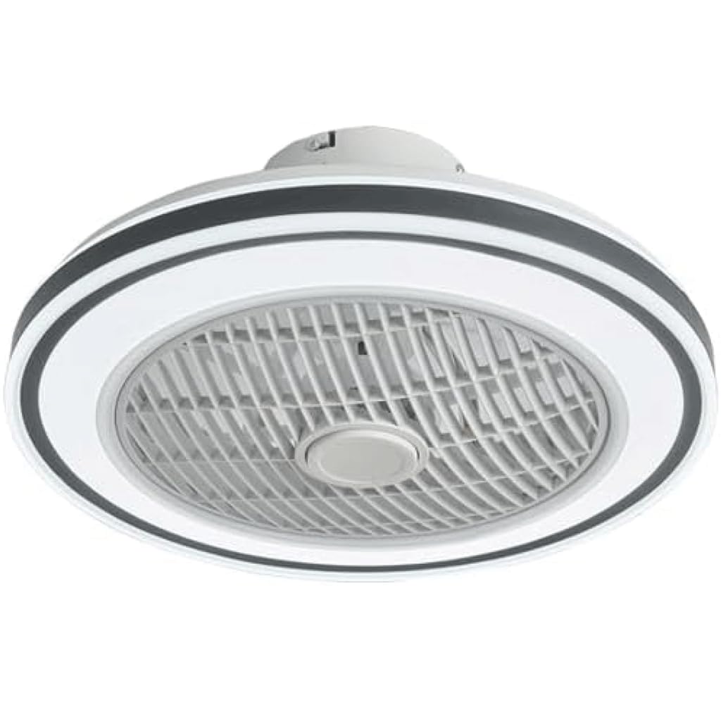 FCfpxwtz Ceiling Fan Lights, Invisible Ceiling Fan Light with Integrated, Acrylic Hardware, 19.68x7.48in