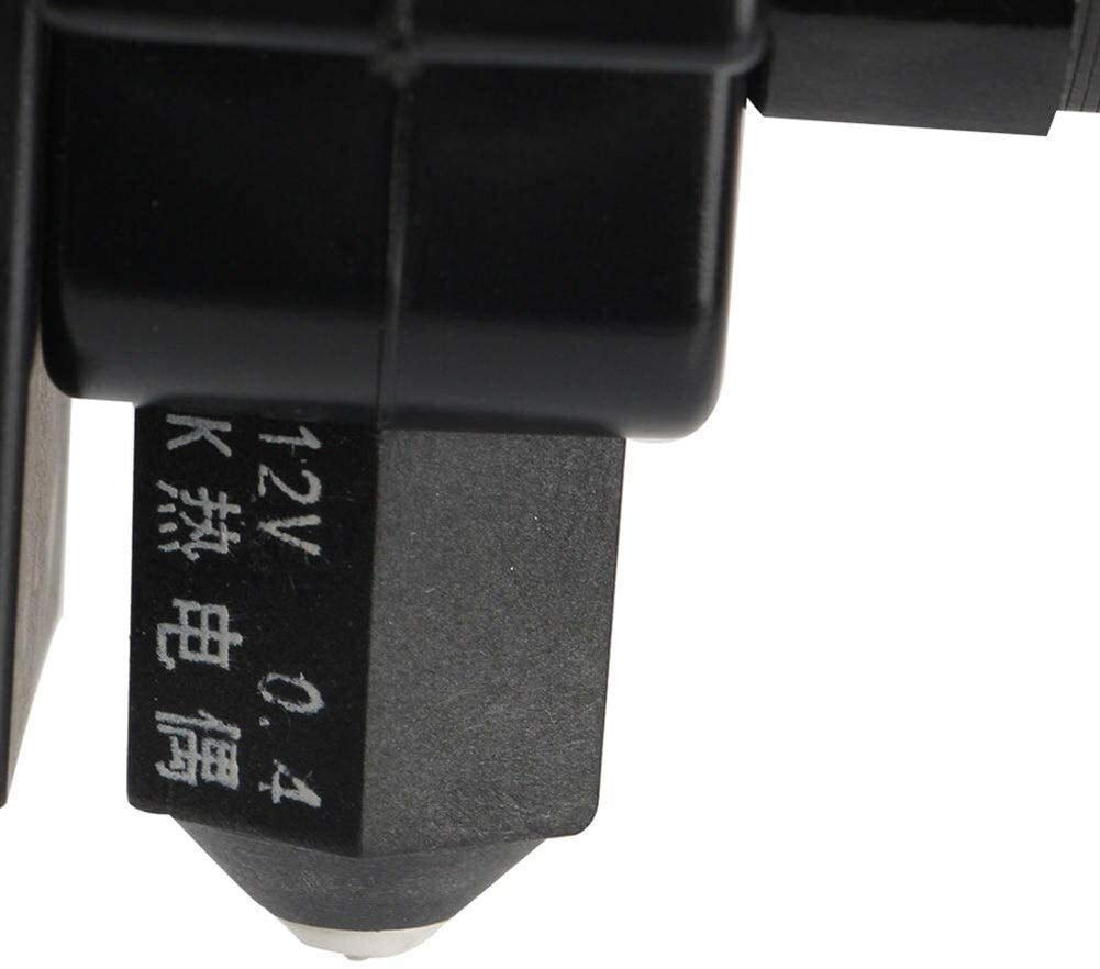parti della stampante Accessori per stampanti 3D, ugello estrusore rimovibile da 1,75 mm 0,4 mm 12V Resistenza 100K per accessori per stampanti 3D