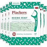 Plackers Micro Mint, 90 Count (Pack of 6) by Plackers
