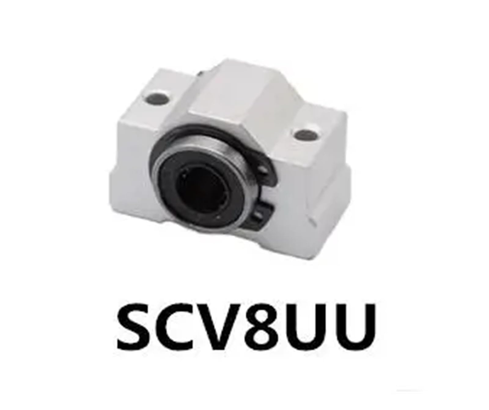 Wysyłka bezpośrednia szyna prowadząca liniowa o wysokiej wytrzymałości suwak osi optycznej SCV8 10 12 16...50UU, akcesoria do drukarki 3D (niebieski, 2 szt.)