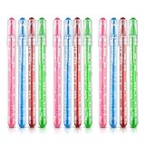 Gamie Maze Puzzle Novelty Pens for Kids and Adults - Pack of 12 - Pens with Built-in Ball Maze - Fidget Toy for Stress Relief - School and Office Stationery Supplies, Birthday Party Favors
