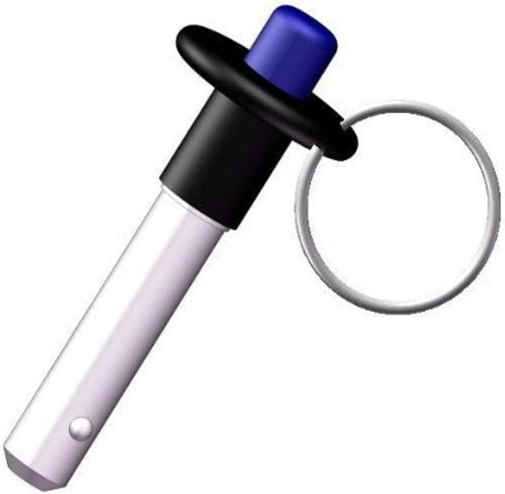 Innovative Components AL3X1000B-X0 Button Handle Locking Pin 3/16" diameter X 1.00" grip length, 17-4 Stainless Steel