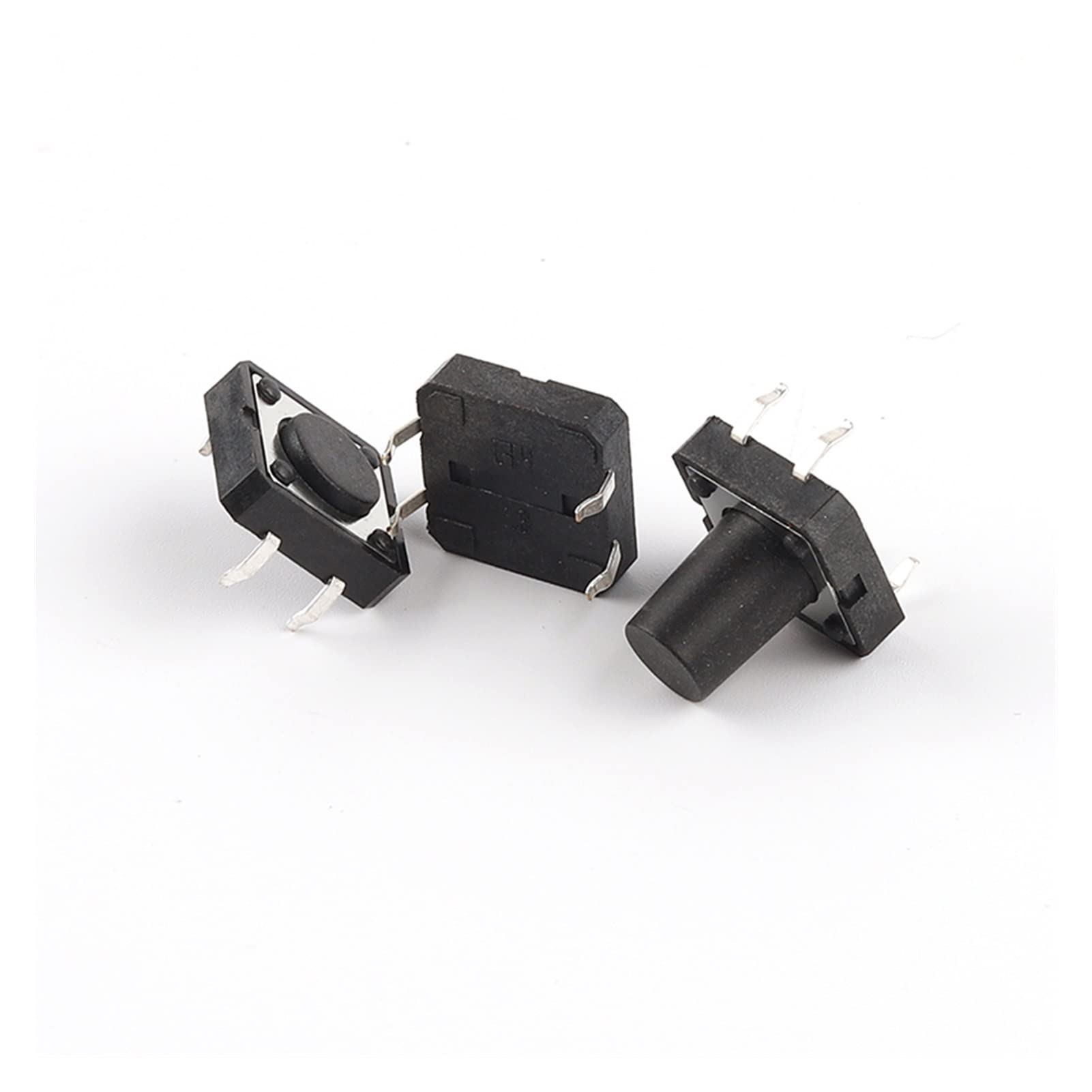 Interruptores de palanca, microinterruptor, botón del interruptor de encendido, interruptores de palanca, interruptor de botón 10PCS Tactile Tact Mini 12x12 12 * 12 * 4.3 mm 5 mm 6 7 8 9 10 11 12 mm M