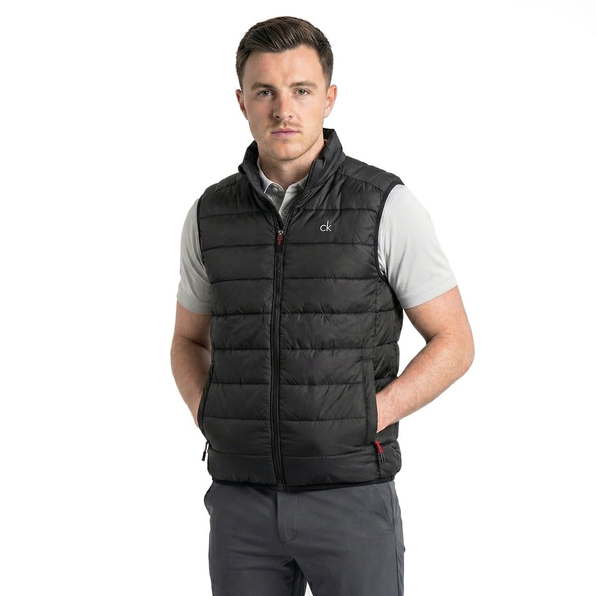 Calvin Klein Uomo 2026 San Gabriel Gilet da Golf Leggero con Cappuccio - 2