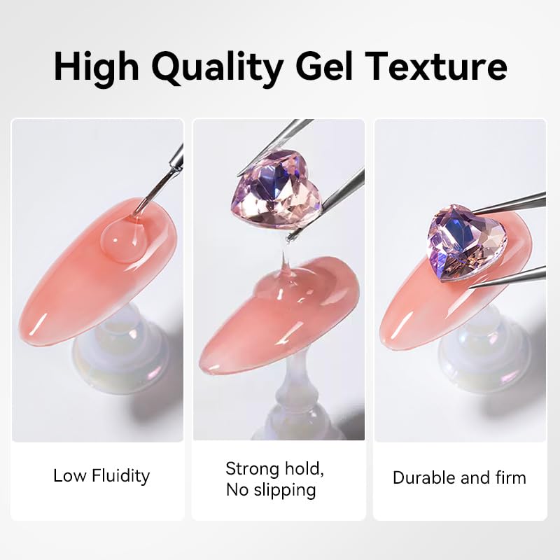 Amazon.co.jp: BORN PRETTY ストーン接着ジェル 30g 超強力ネイル