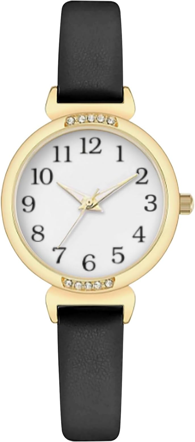 Women Watches Ladies Leather Strap Watch Elegant Analogue Quartz Watches Classic Women's Watch