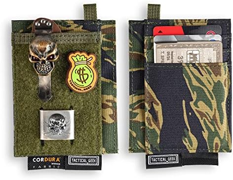 TACTICAL_GEEK EXT5 Portafoglio Sottile In CORDURA – Organizzatore EDC - 2