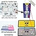 Two Strip Night & Day Daily Schedule Great Visual Behavioral Tool for Structure at Home, School & in The Community. (Purple -2 Strips, 73 Icon Laminate Cards)
