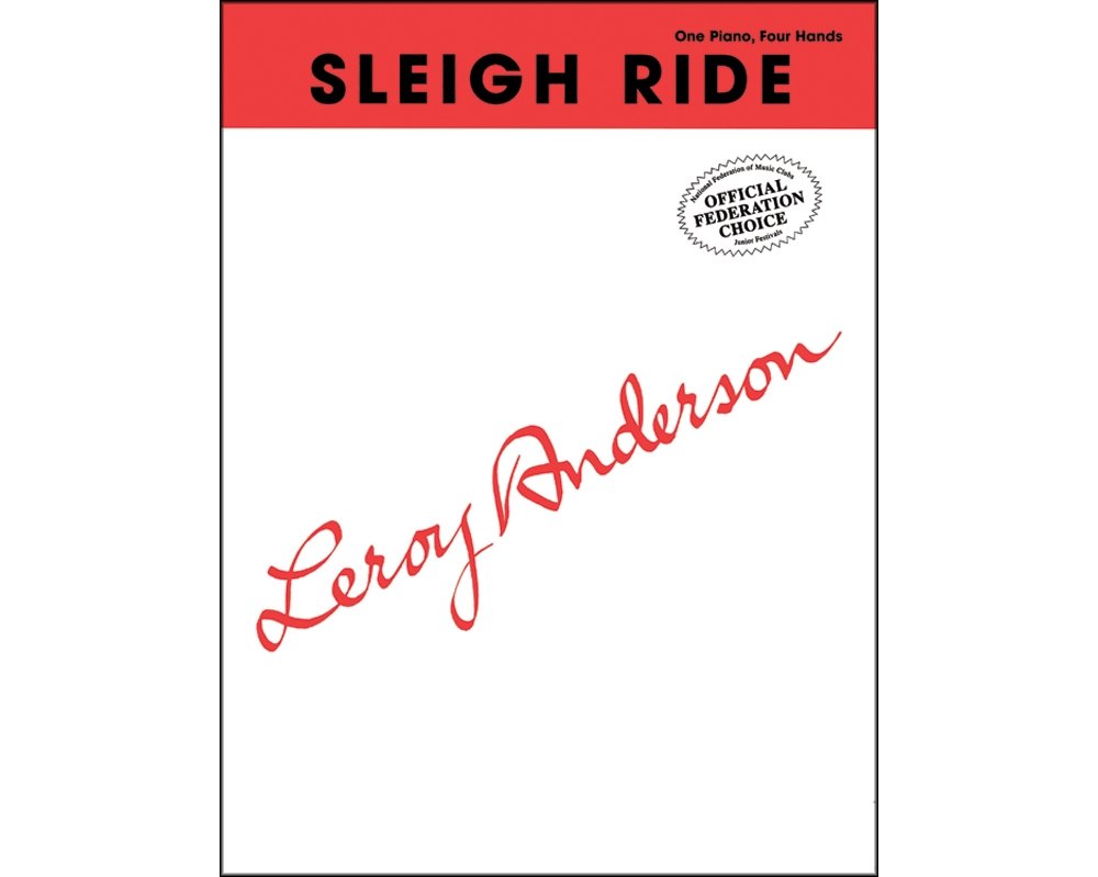 Alfred Sleigh Ride Late Intermediate Piano Duet