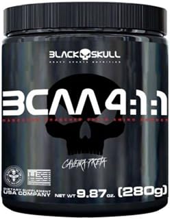Bcaa 4:1:1 Caveira Preta - 280g Limão - Black skull, Black Skull
