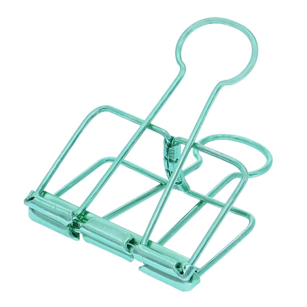 Extra Large Binder Clips 2 Inch, Big Paper Clamps Green for Office School Supplies (15Pcs)