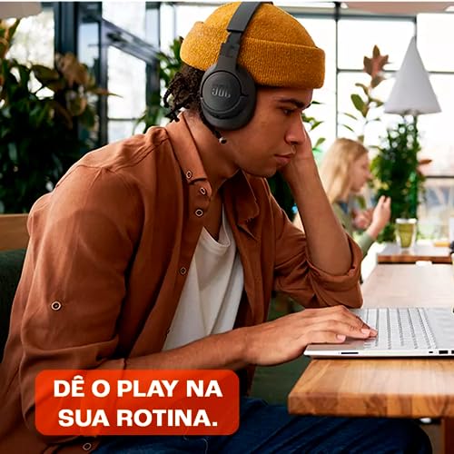 JBL, Fone de Ouvido Bluetooth, Tune 770NC, Over Ear, Sem Fio, Com Cancelamento de Ruído - Azul glide