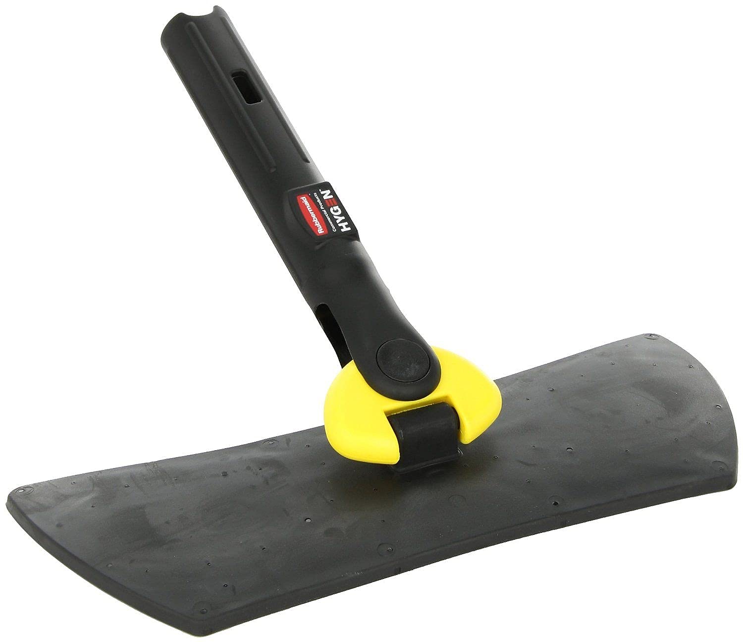 Rubbermaid Commercial Products FGQ85500BK00, 11 inch HYGEN Quick Connect Flexible Microfiber Mop Frame - Black