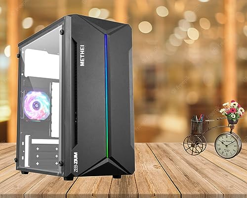 Image of METHEI Computer Desktop PC CPU Core i5(Core i5-2400 3.1GHZ / 512 GB SSD / 16 GB DDR3 RAM / 300 Mbps WiFi /Windows 10Pro)